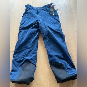 Boys blue Under Armor Storm snow pants.